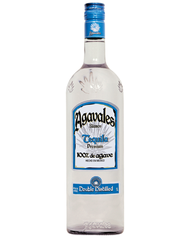 Agavales Blanco Tequila: A clear, premium tequila bottle with blue agave plant accents, representing the purity and quality of this renowned spirit.