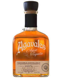 Agavales Añejo Tequila: A rich amber bottle of Agavales Añejo Tequila, aged to perfection, exuding notes of oak and vanilla, embodying the epitome of refined taste and craftsmanship.