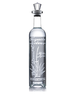 Image of a bottle of Don Ramón Punta Diamante Silver Tequila featuring a slick design with a silver label and white accents.